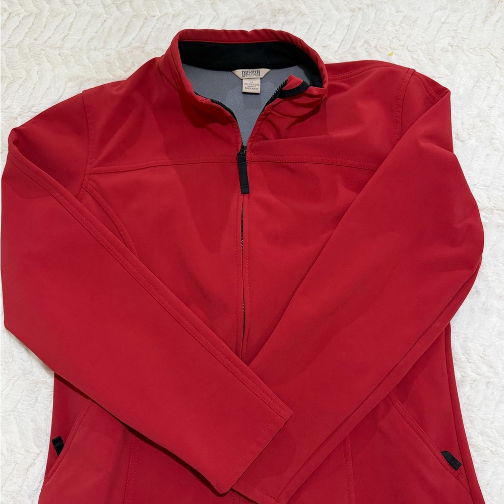 Womens Duluth water repellent Red Jacket